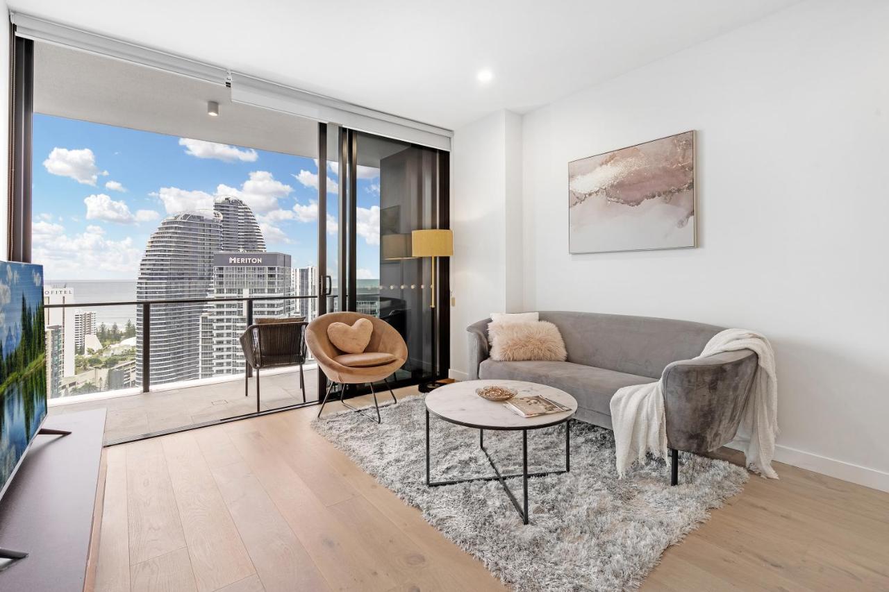 Lamour Ocean View Apartment I In Casino Broadbeach - Free Parking-195Cm Gold Coast Extérieur photo